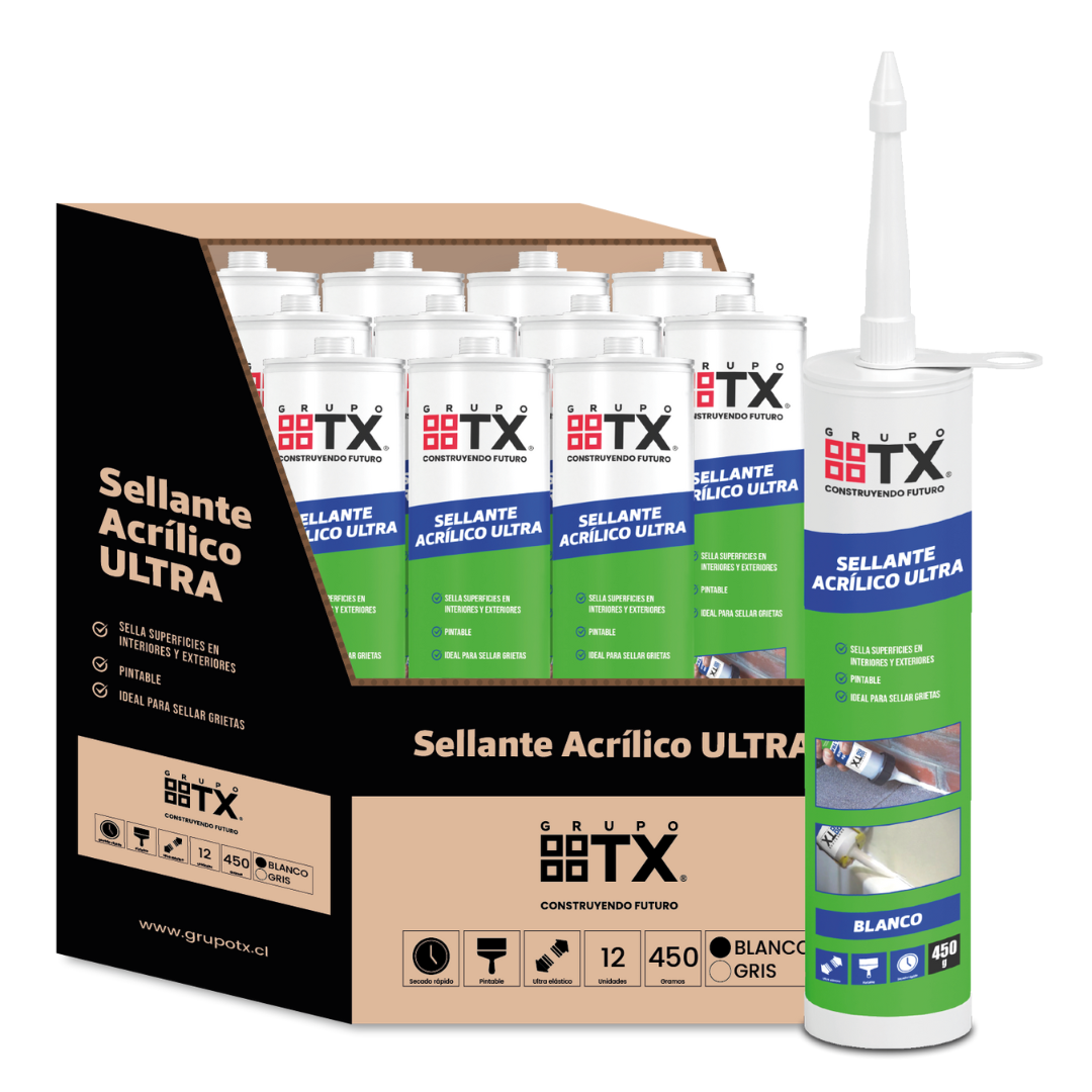 Sellante Acrílico Ultra BLANCO