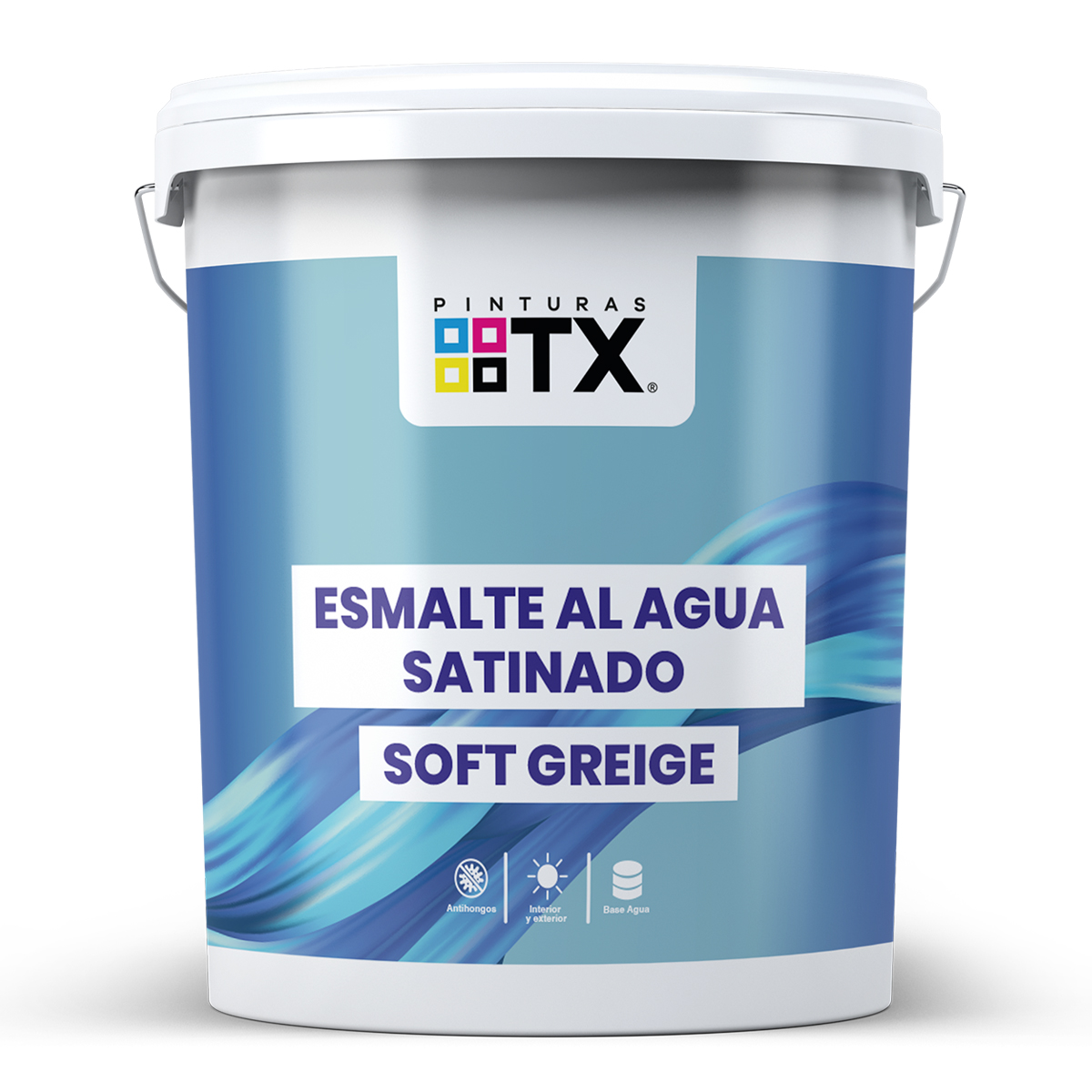 Esmalte al agua Soft Greige - Tineta