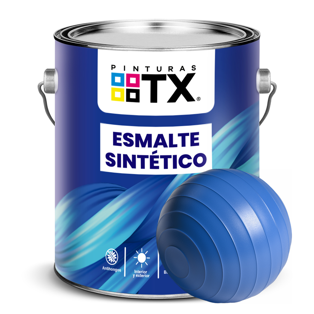 Esmalte Sintético Azul Pacífico - Galón