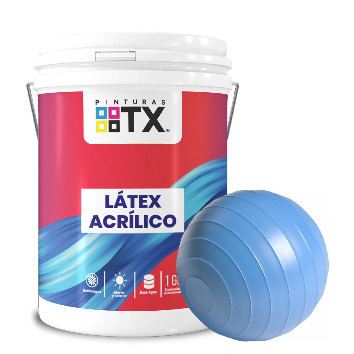 Látex Acrílico Celeste - Galón