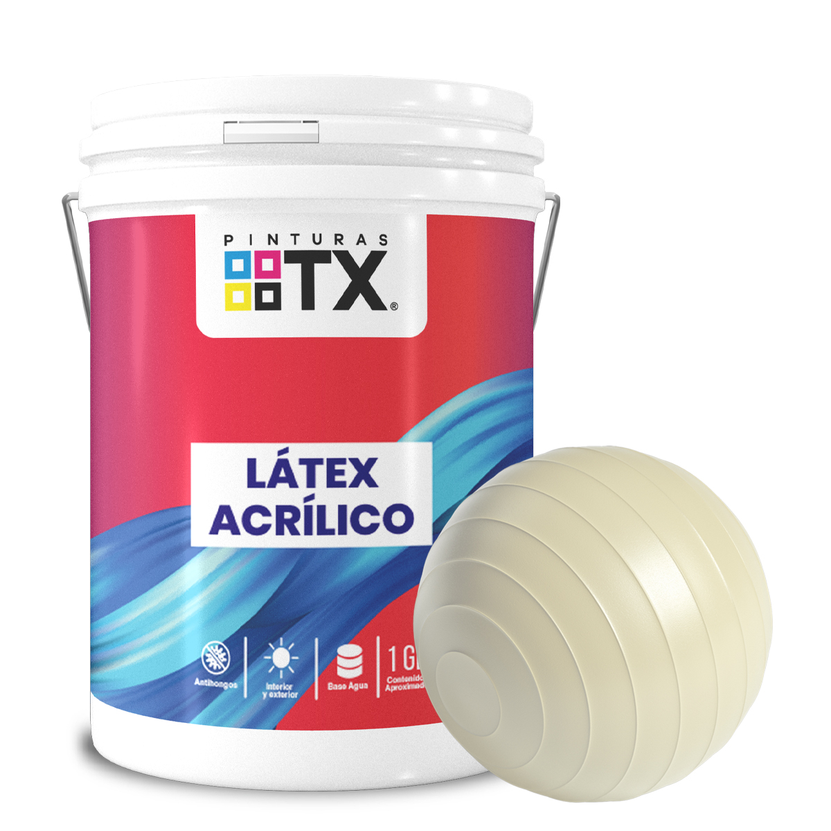 Látex Acrílico Marfil - Galón