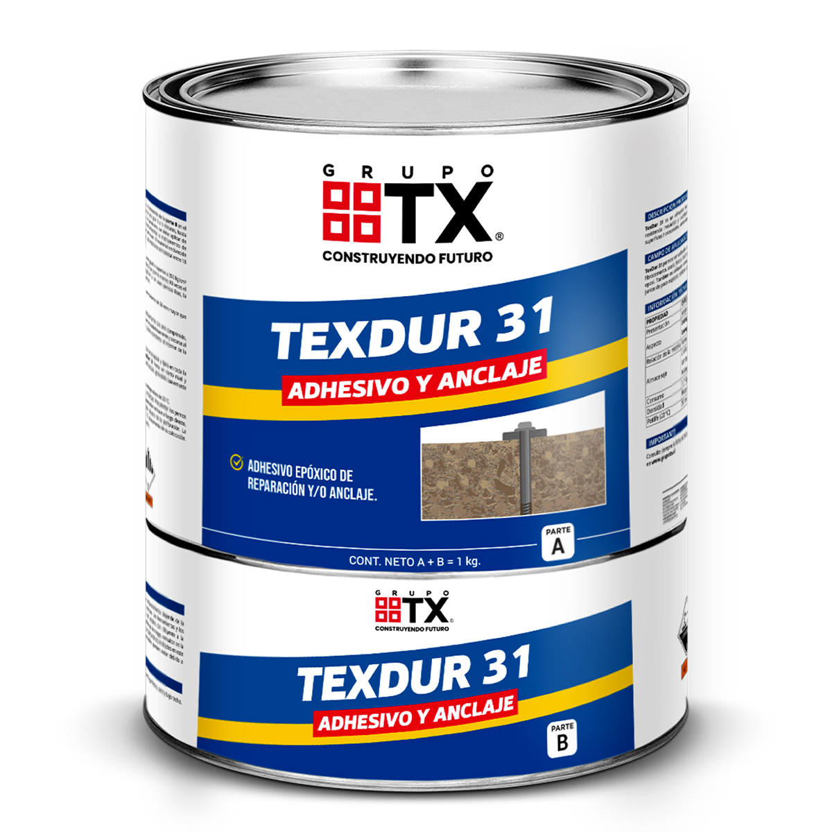 Adhesivo y Anclaje - TexDur 31