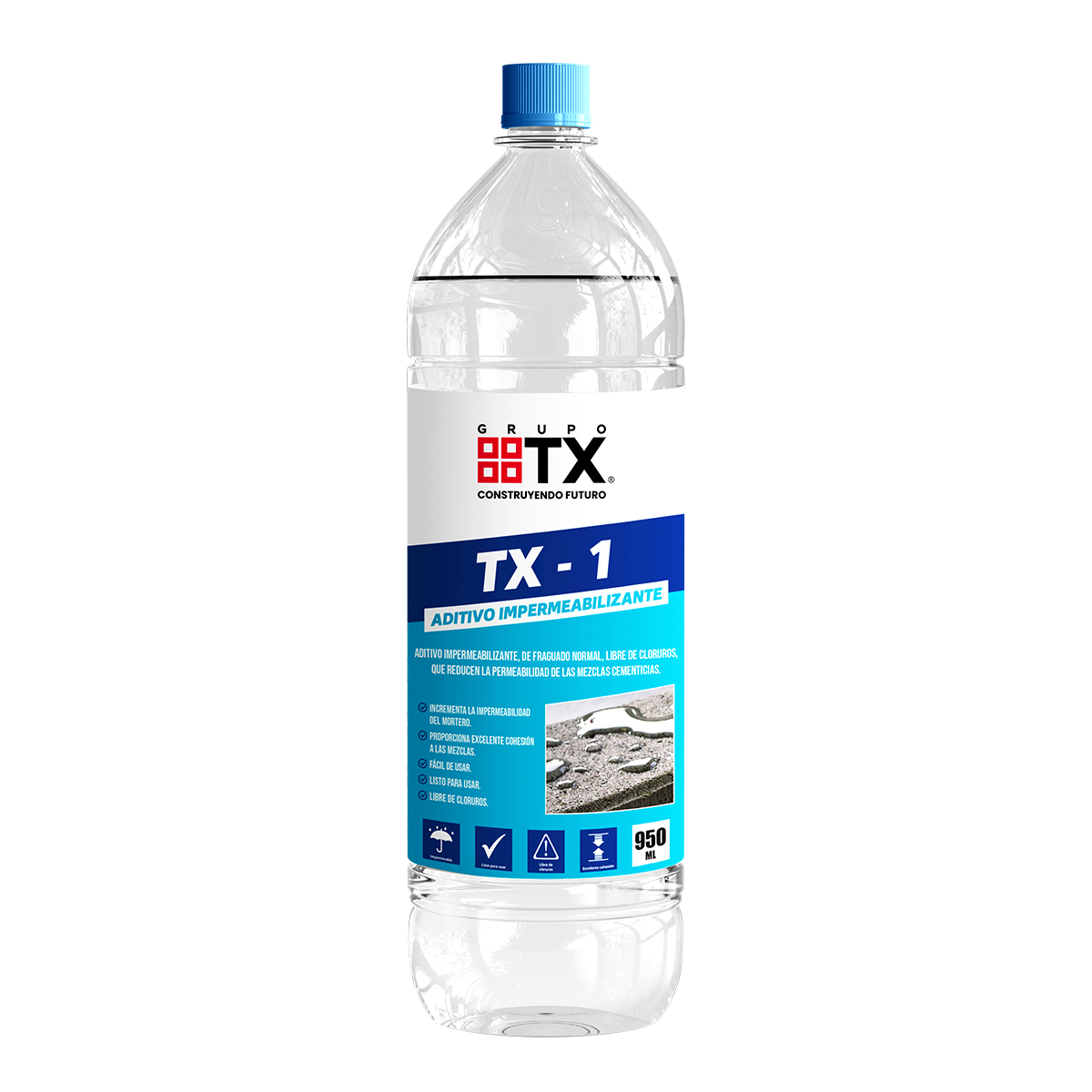 Aditivo Impermeabilizante - TX 1 950 ML