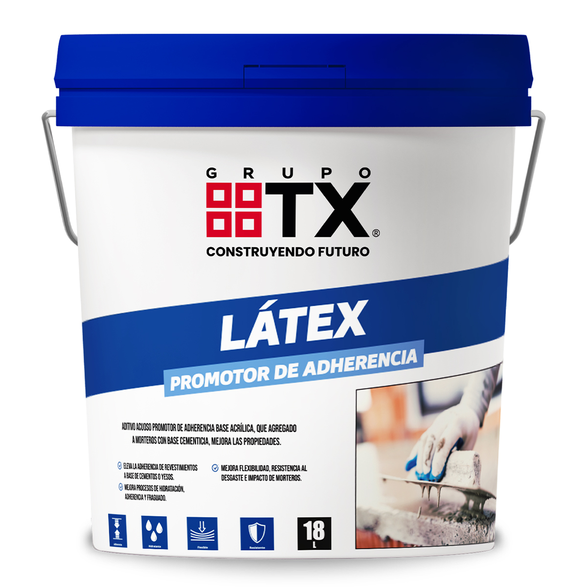 Promotor de Adherencia - Látex para Estuco 18 L