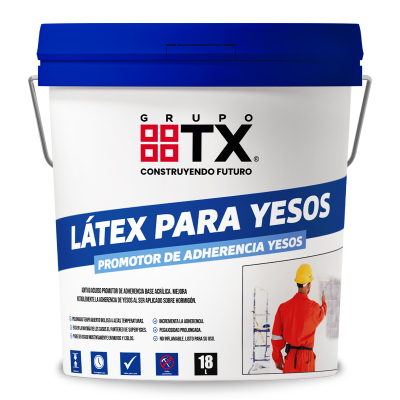 Promotor de Adherencia Yesos - Látex para Yesos 18 L
