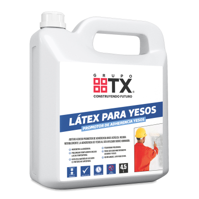 Promotor de Adherencia Yesos - Látex para Yesos 4,5 L