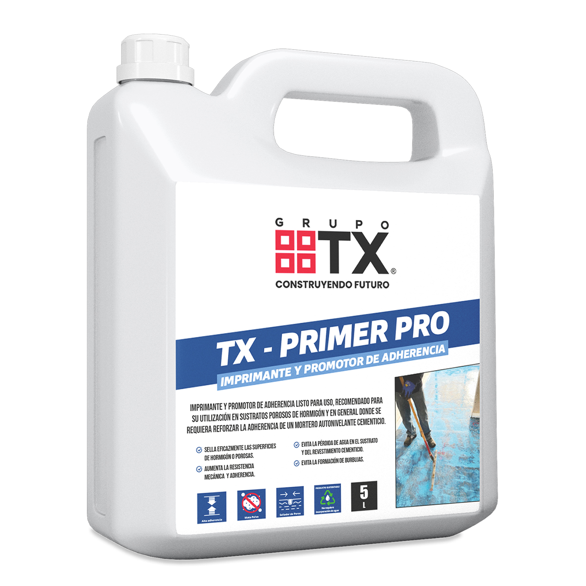 Imprimante y Promotor de Adherencia - TX Primer Pro 5 L