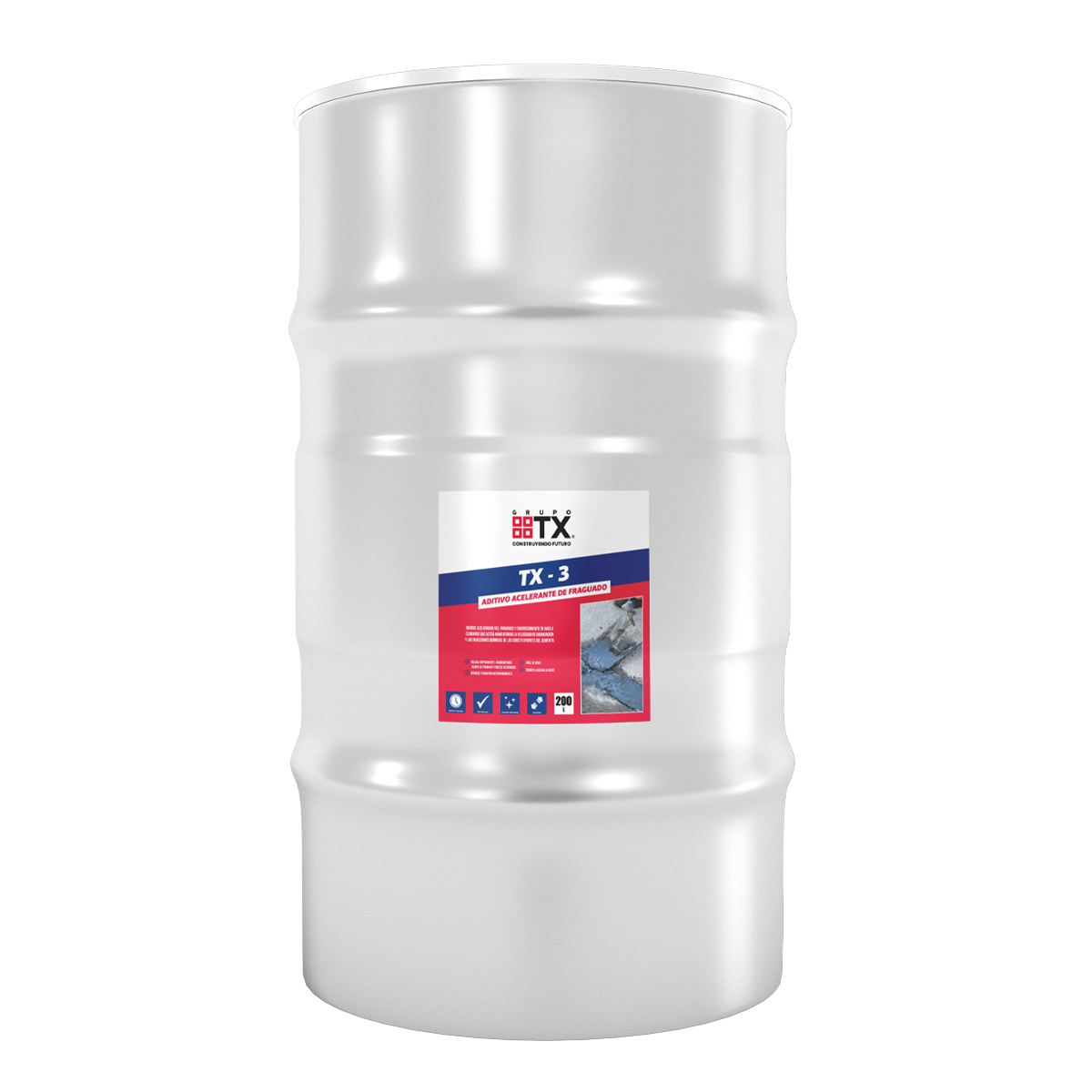 Aditivo Acelerante de Fraguado - TX 3 200 L