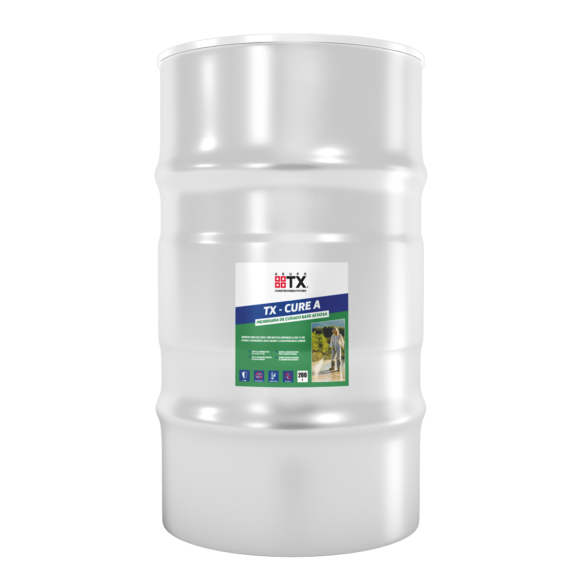 Membrana de Curado Base Acuosa - TX Cure A 200 L
